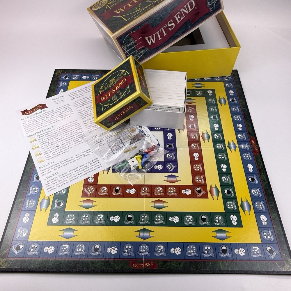 Wit's End Board Game Development Group 2018 Gold Seal Of Excellence Complete - Picture 5 of 9